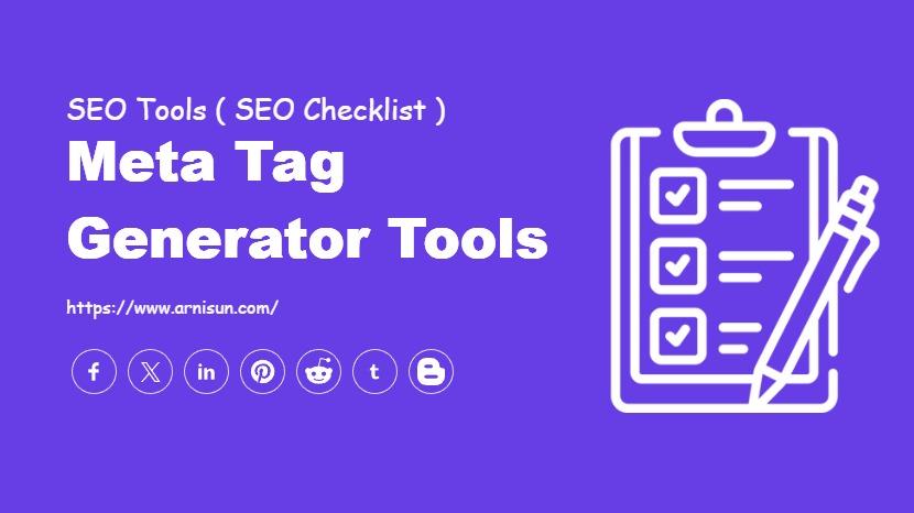 Meta Tag Generator Tools
