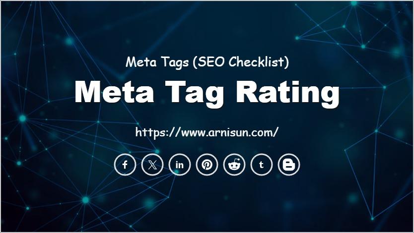 Meta Tag Rating