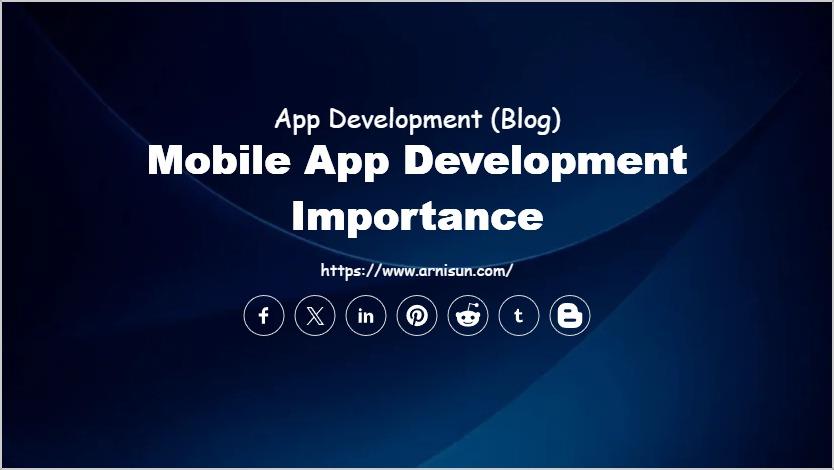 Mobile App Development Importance