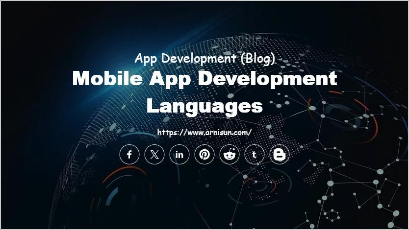 Mobile App Development Languages