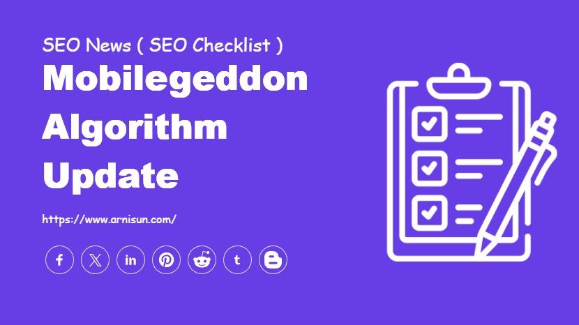 Mobilegeddon Algorithm Update