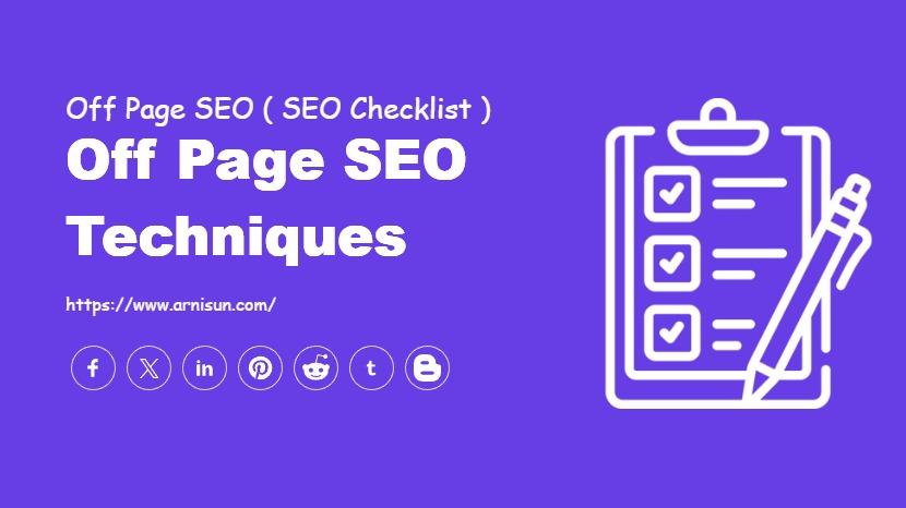 Off Page SEO