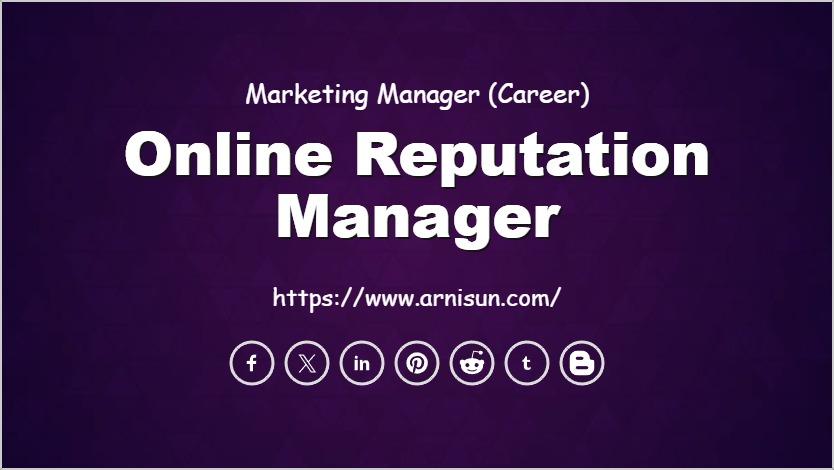Online Reputation Manager