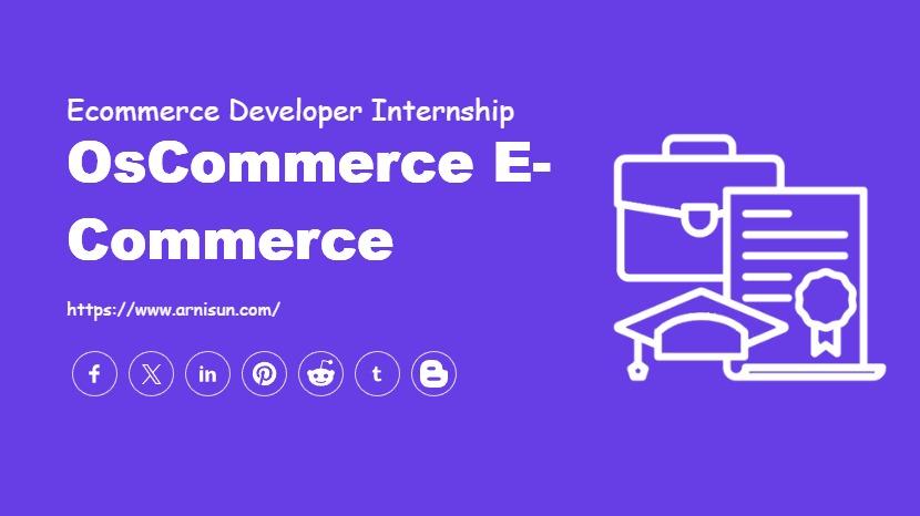 osCommerce E-Commerce