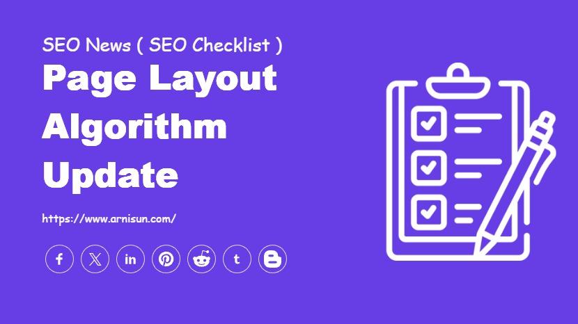 Page Layout Algorithm Update