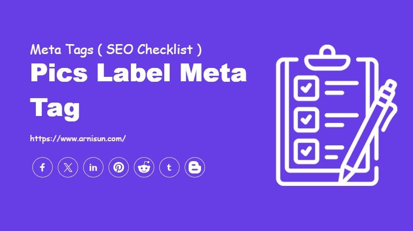 Pics Label Meta Tag
