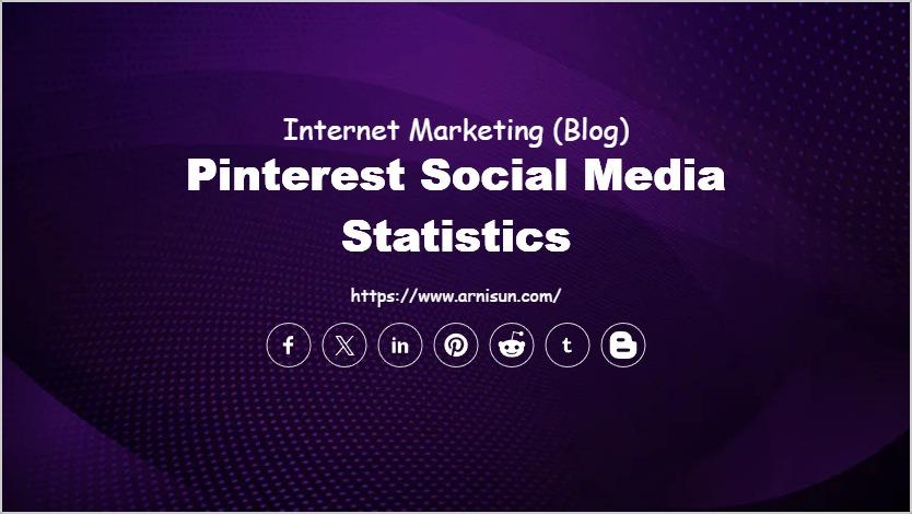 Pinterest Social Media Statistics