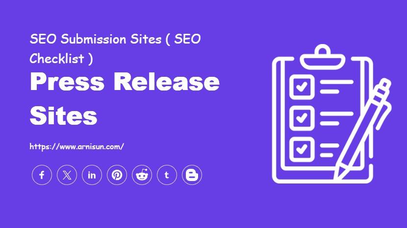 Press Release Sites