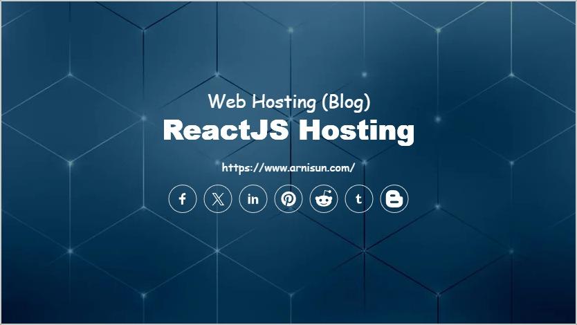 ReactJS Hosting