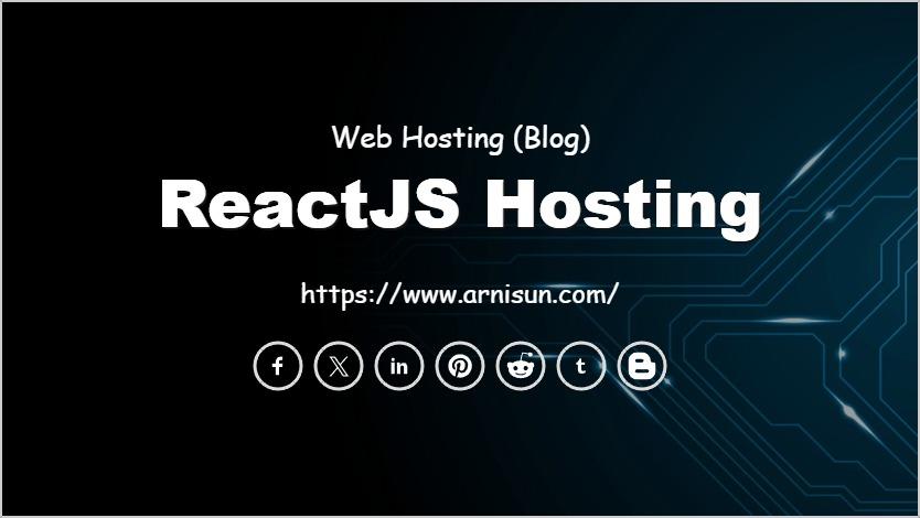 ReactJS Hosting