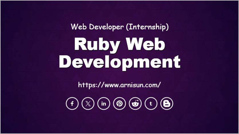 Ruby Web Development