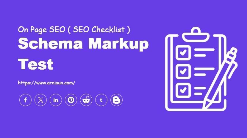 Schema Markup Test