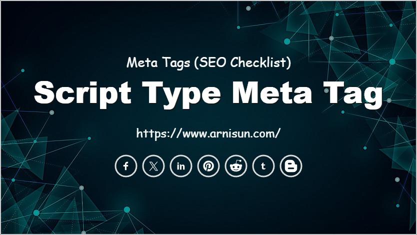 Script Type Meta Tag