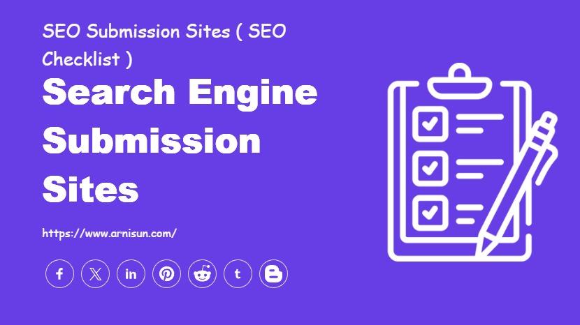 Search Engine Submission Sites