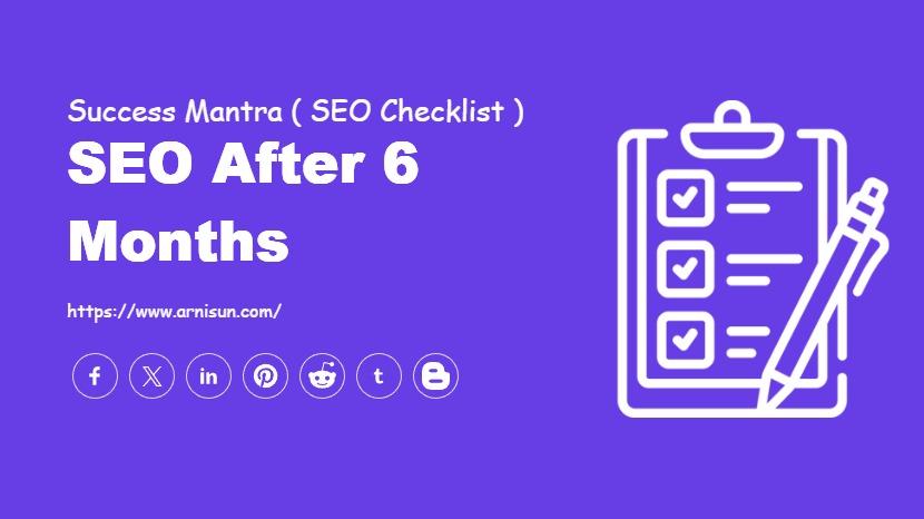 SEO After 6 Months