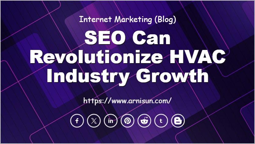 SEO Can Revolutionize HVAC Industry Growth