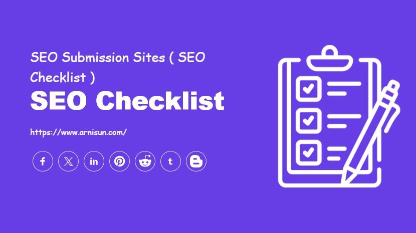 SEO Audit Checklist