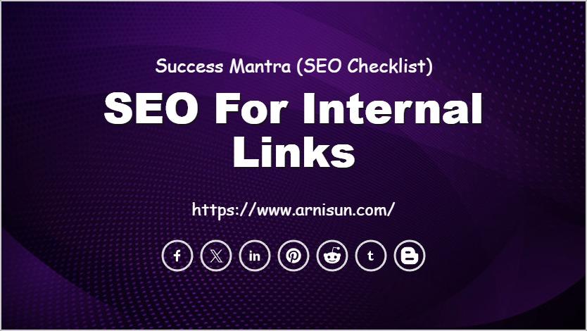 SEO for Internal Links