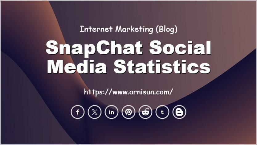 SnapChat Social Media Statistics