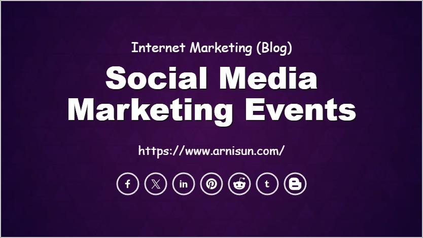 Social Media Marketing Events