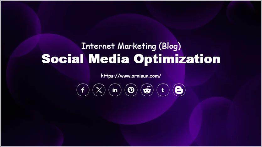 Social Media Optimization