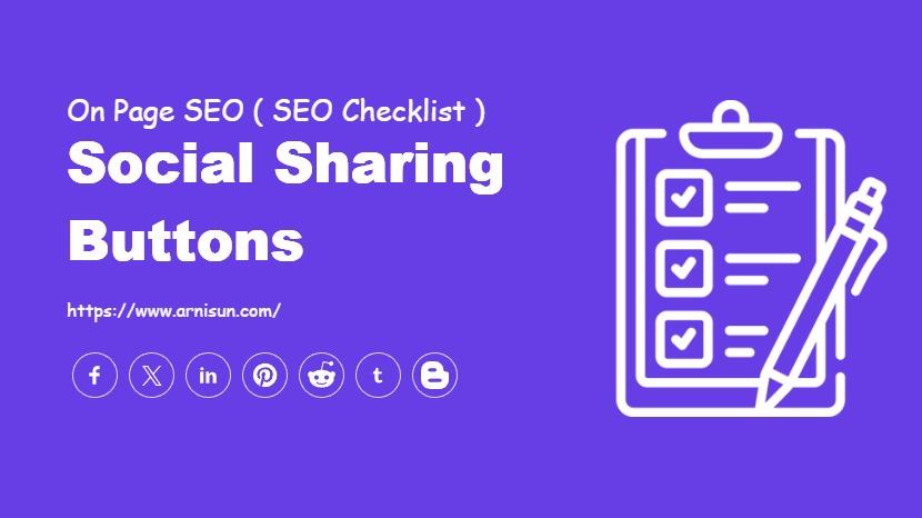 Social Sharing Buttons