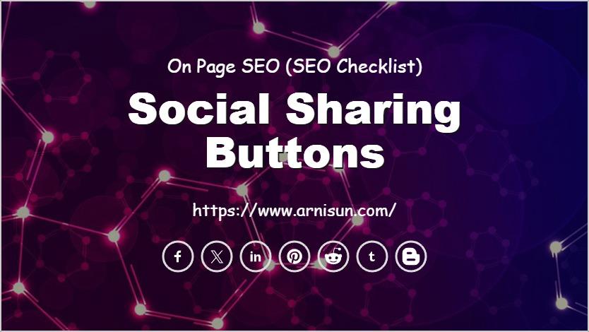 Social Sharing Buttons