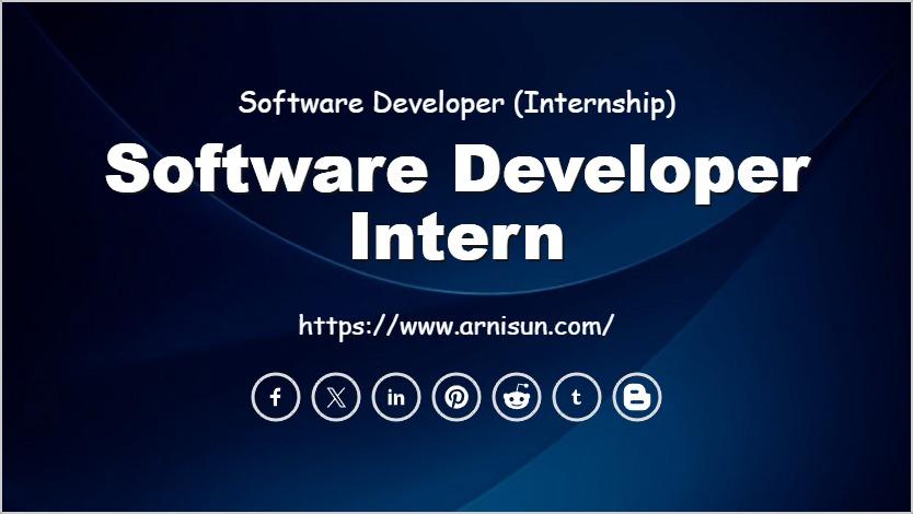 Software Developer Intern