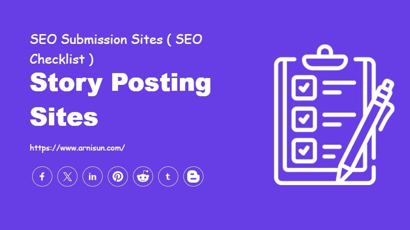 Story Posting Sites