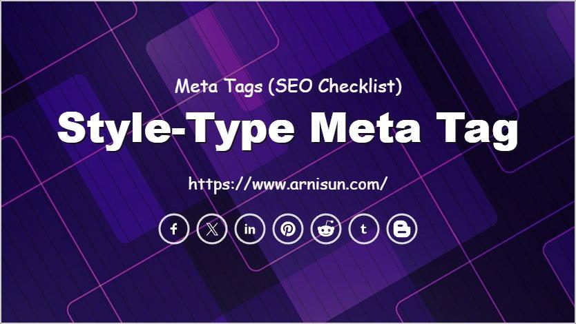 Style-Type Meta Tag