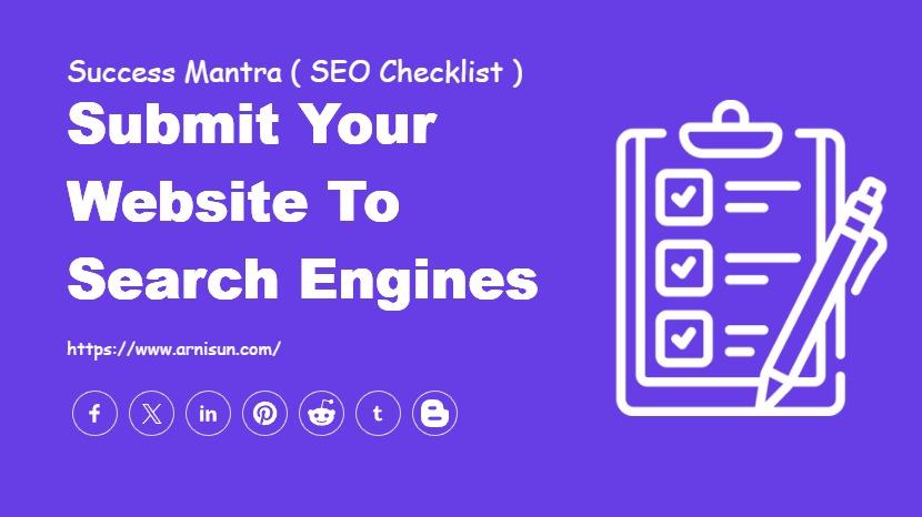 Submit Your Website to Search Engines