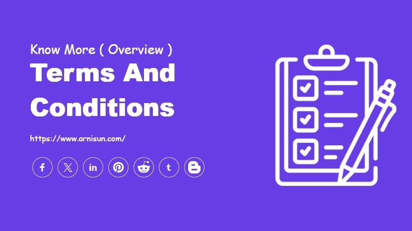 Terms and Conditions