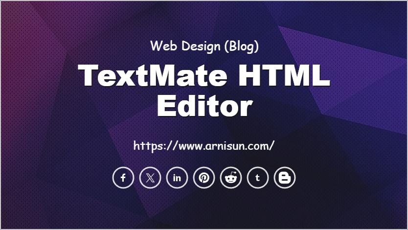 TextMate HTML Editor