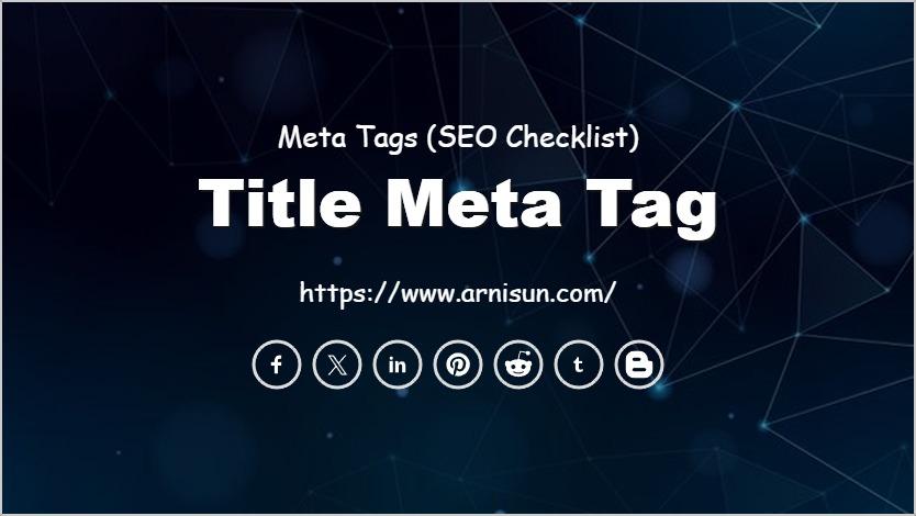 Title Meta Tag