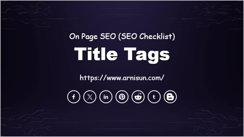 Title Tags