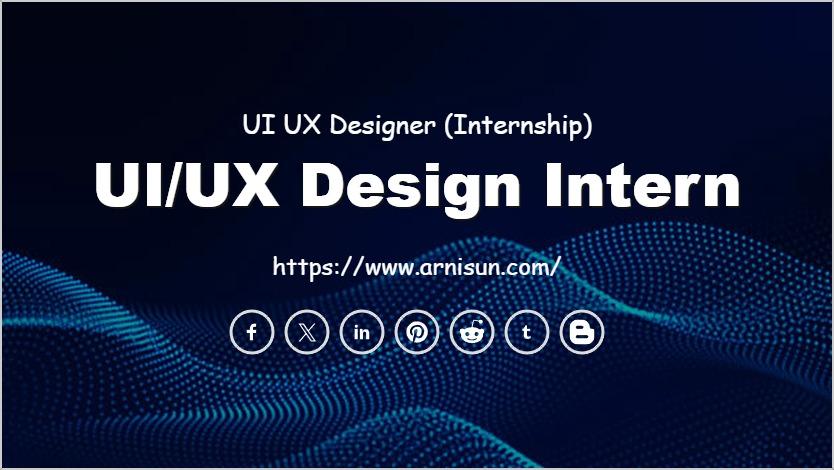 UI/UX Design Intern
