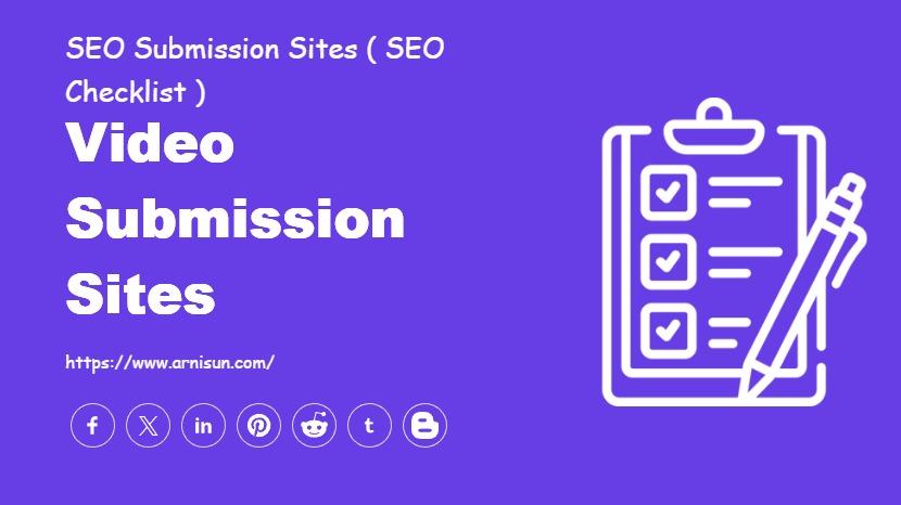 Video Submission Sites