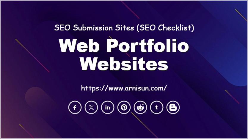 Web Portfolio Websites