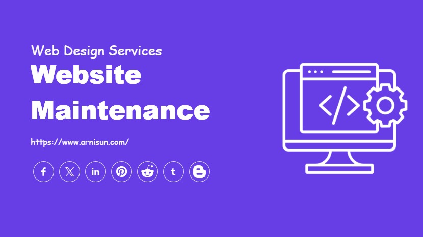 Website Maintenance