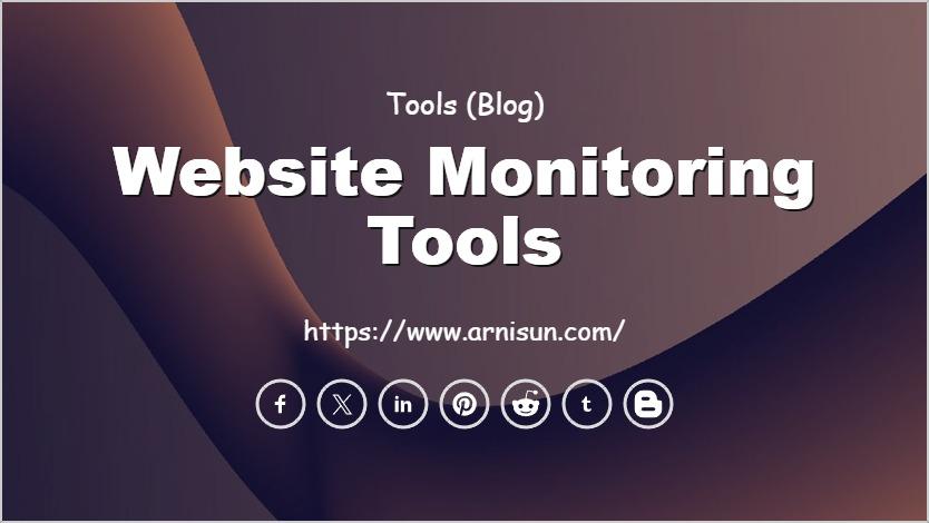 Website Monitoring Tools