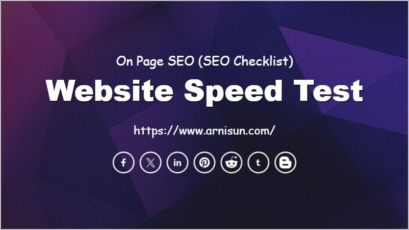 Website Speed Test