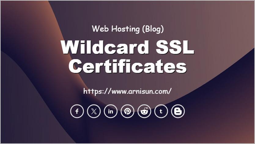 Wildcard SSL Certificates