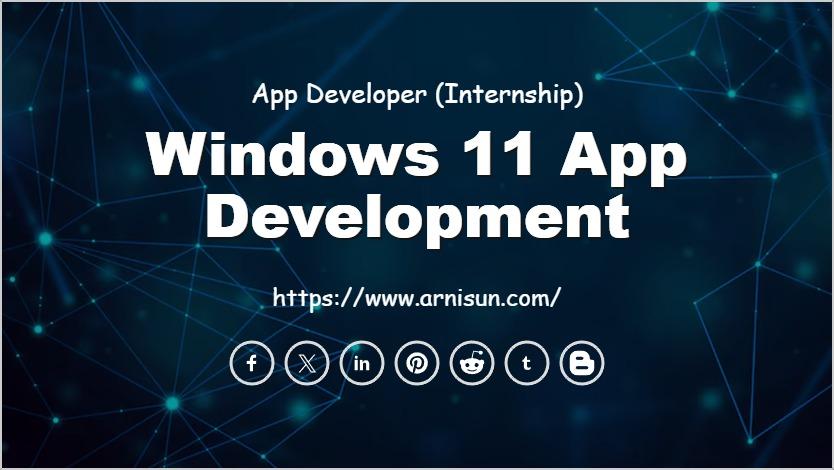Windows 11 App Development