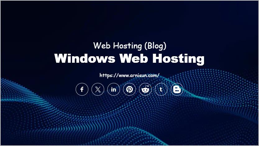 Windows Web Hosting