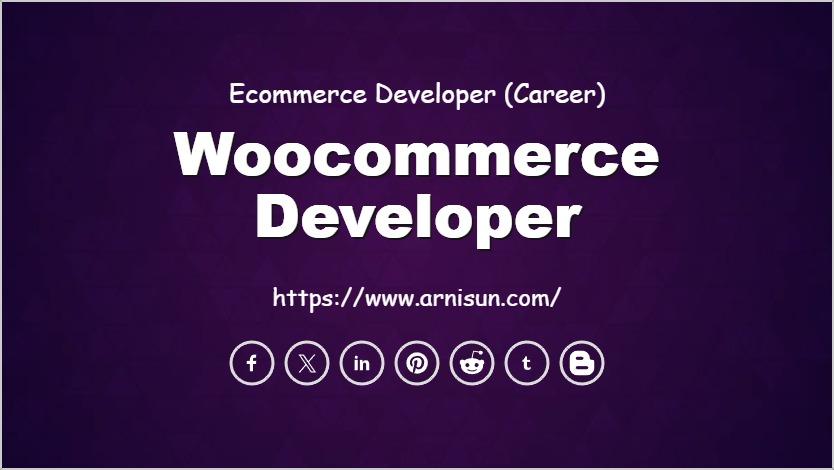 Woocommerce Web Developer