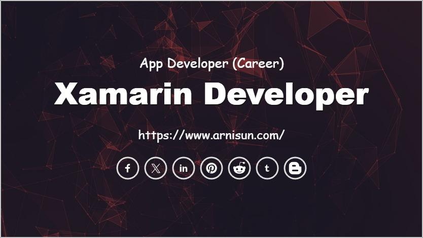 Xamarin Developer