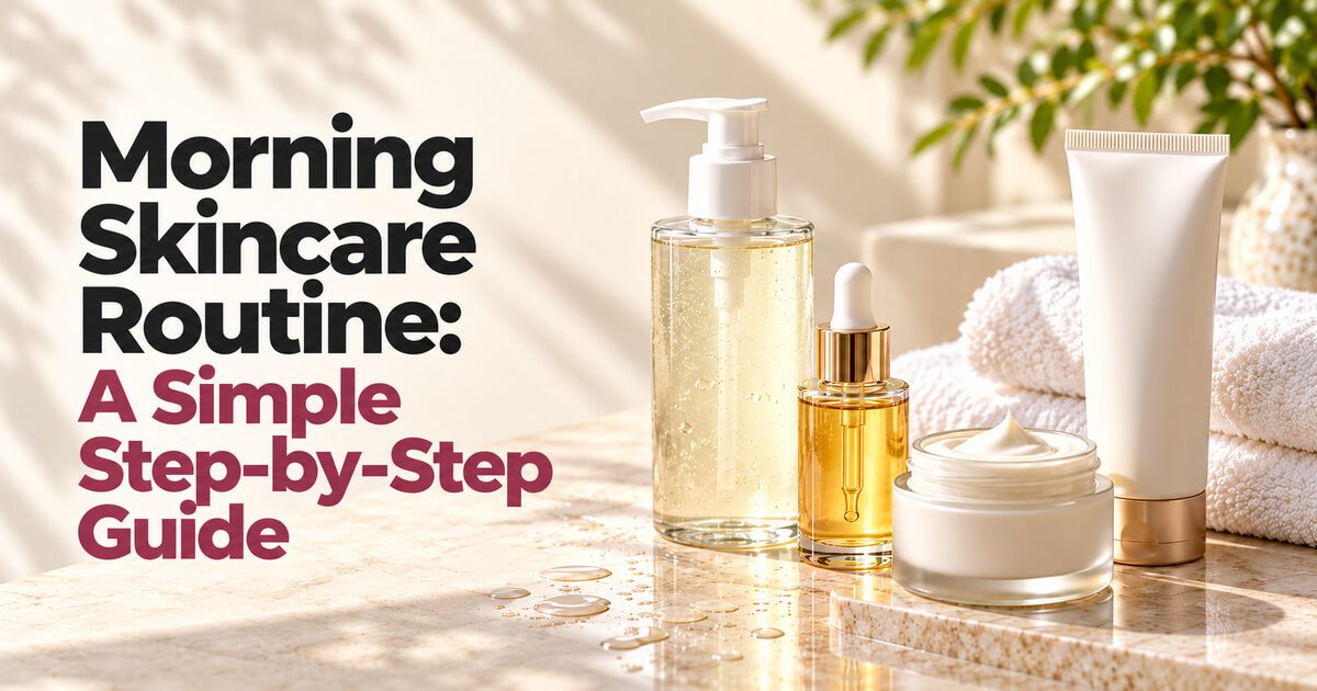 Morning Skincare Routine: A Simple Step-by-Step Guide