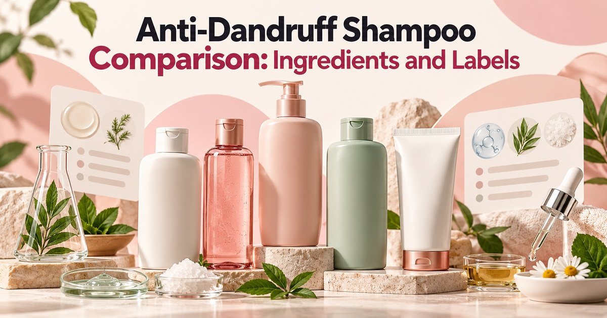 Anti-Dandruff Shampoo Comparison: Ingredients and Labels